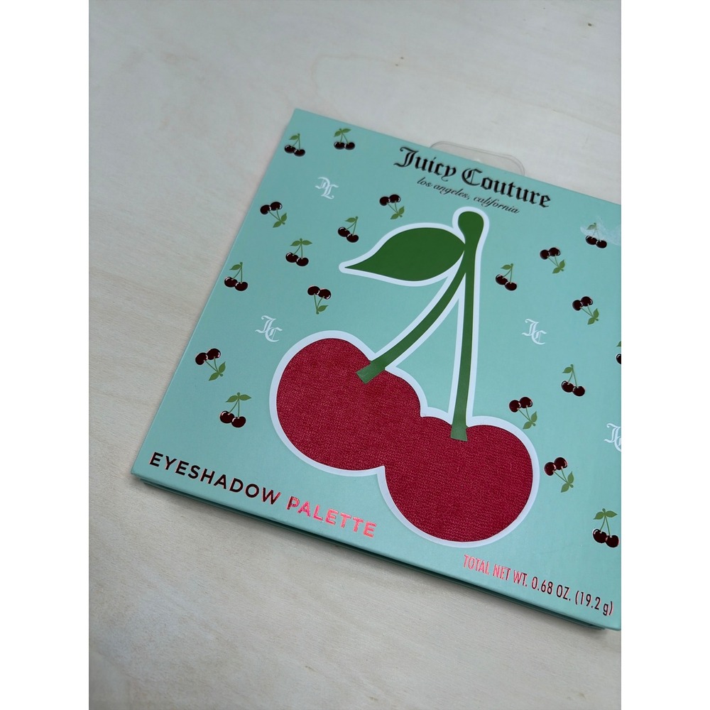 Juicy Couture Cherry Eyeshadow‎ Palette 16 Shades Mint Green Shimmer Matte New